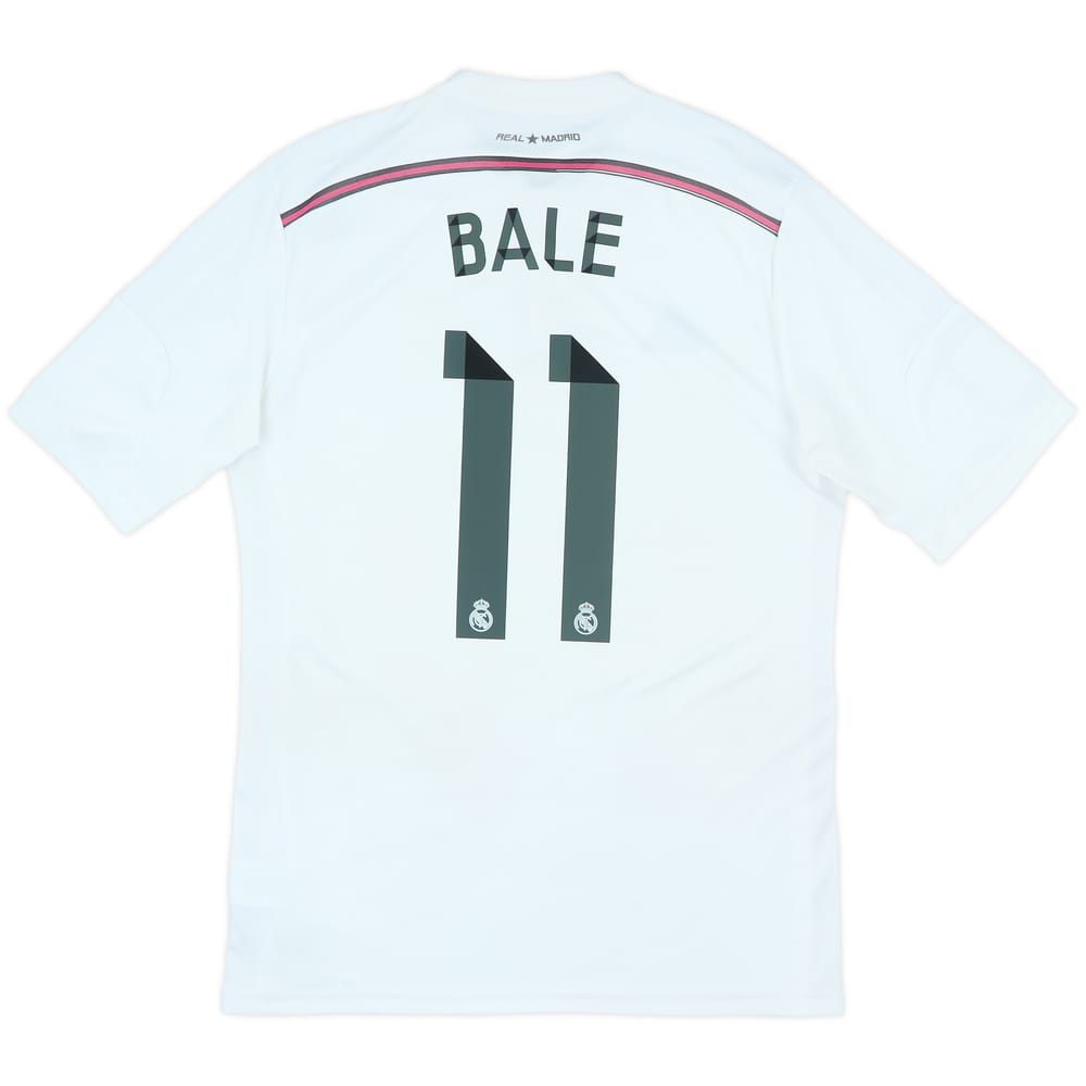 2014-15 Real Madrid Home Shirt Bale #11 - 8/10 - (L)