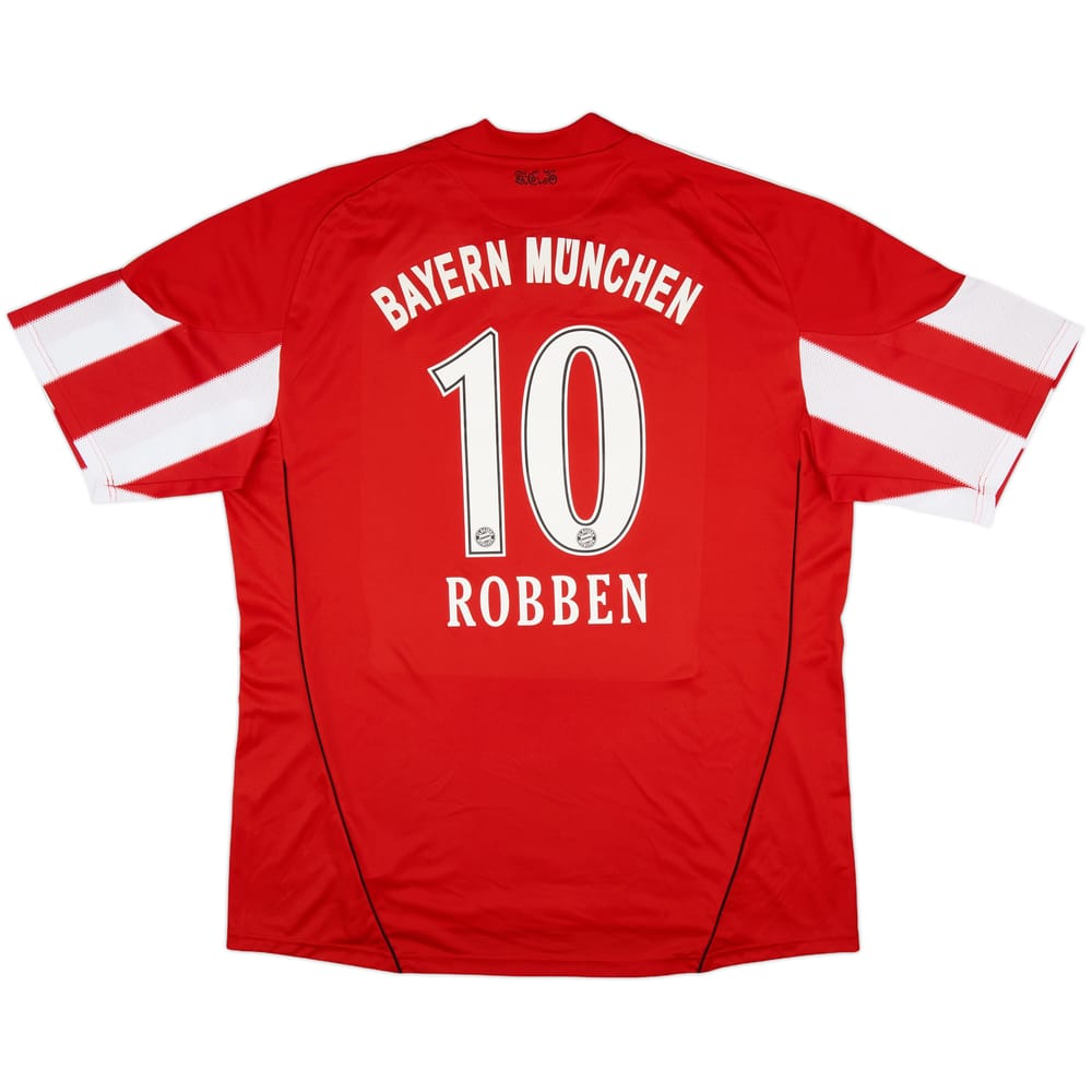 2010-11 Bayern Munich Home Shirt Robben #10 - 7/10 - (XXL)