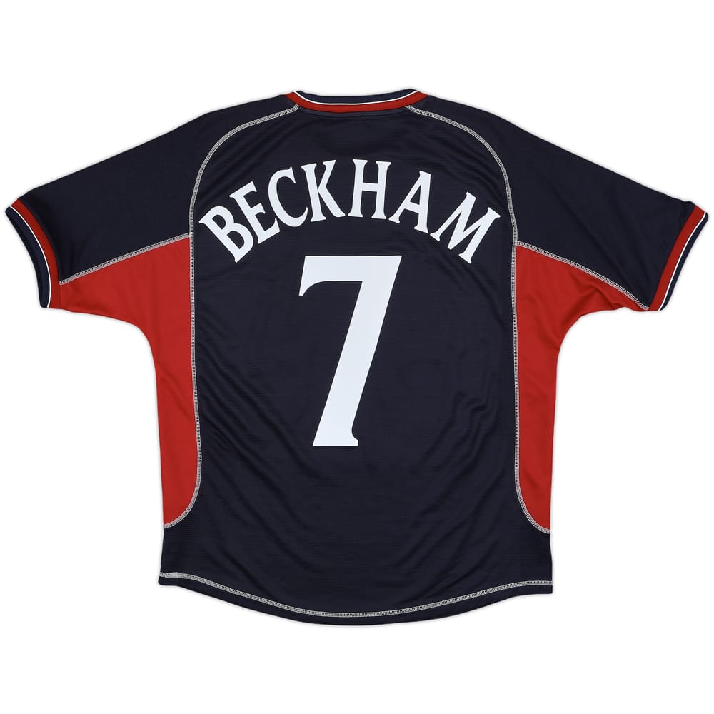 2000-01 Manchester United Third Shirt Beckham #7 - 9/10 - (M)