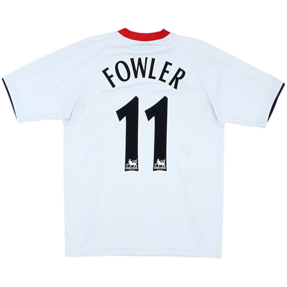 2005-06 Liverpool Away Shirt Fowler #11 - 6/10 - (M)