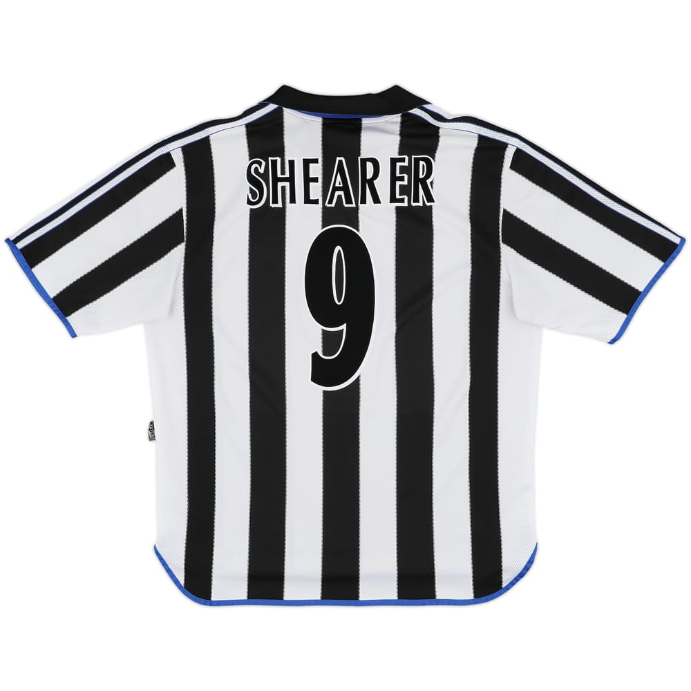 1999-00 Newcastle Home Shirt Shearer #9 - 8/10 - (XL)