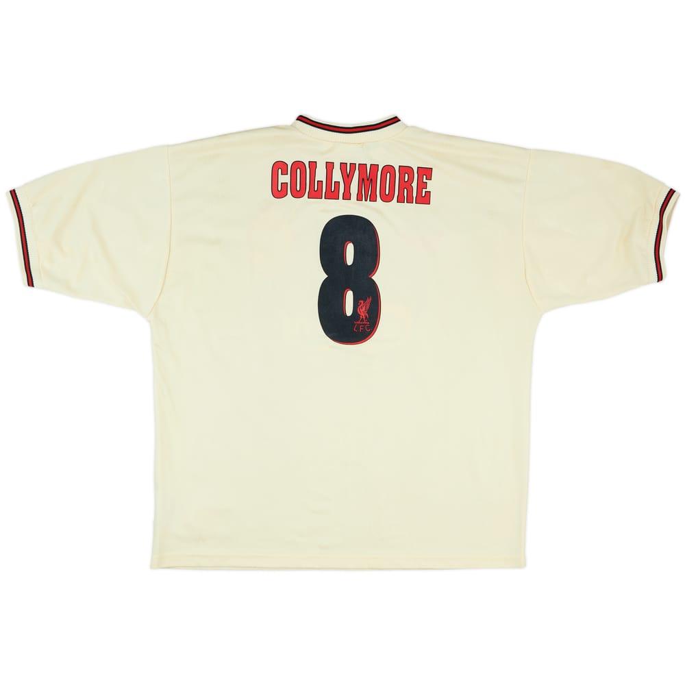 1996-97 Liverpool Away Shirt Collymore #8 - 8/10 - (XL)