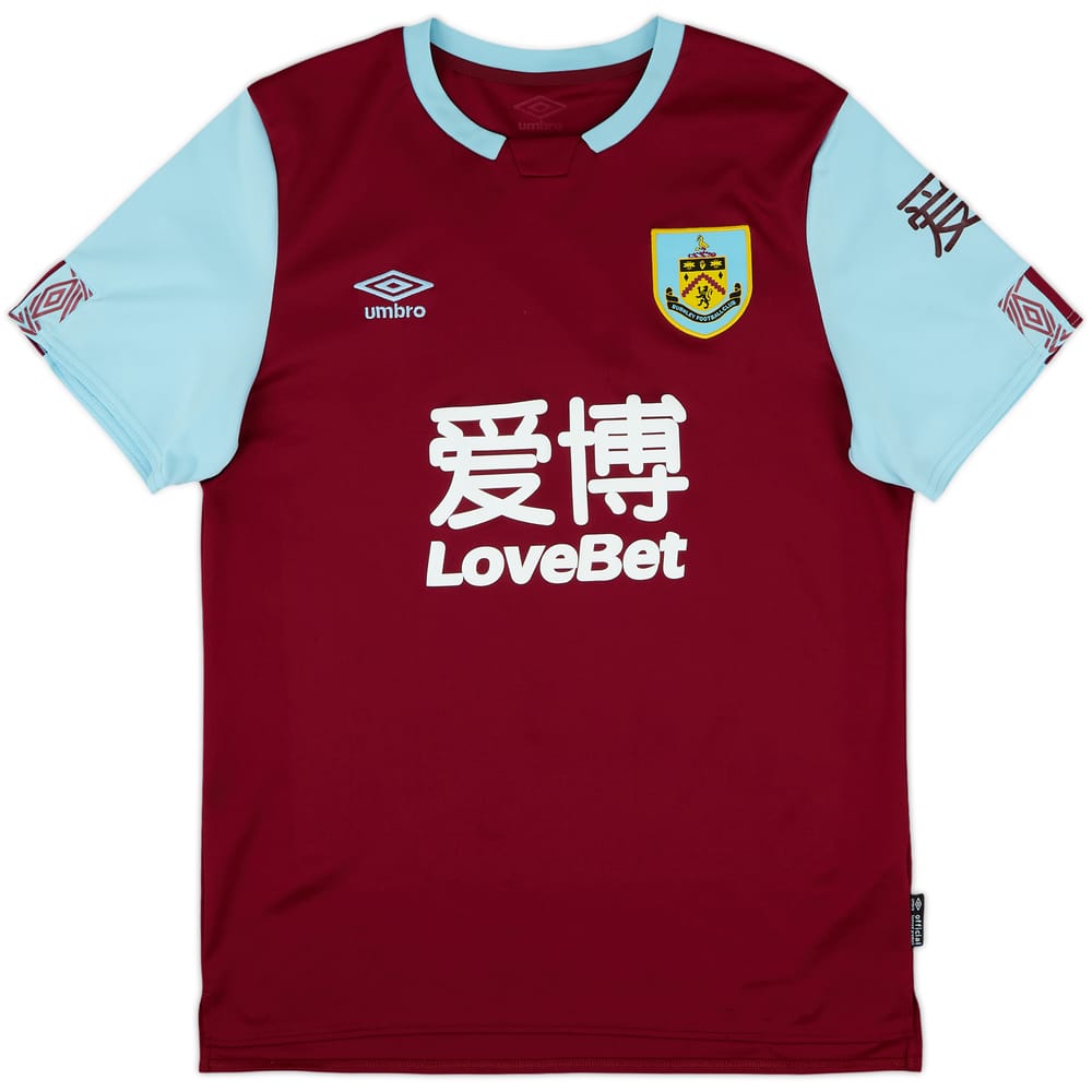 2019-20 Burnley Home Shirt - 9/10 - (M)