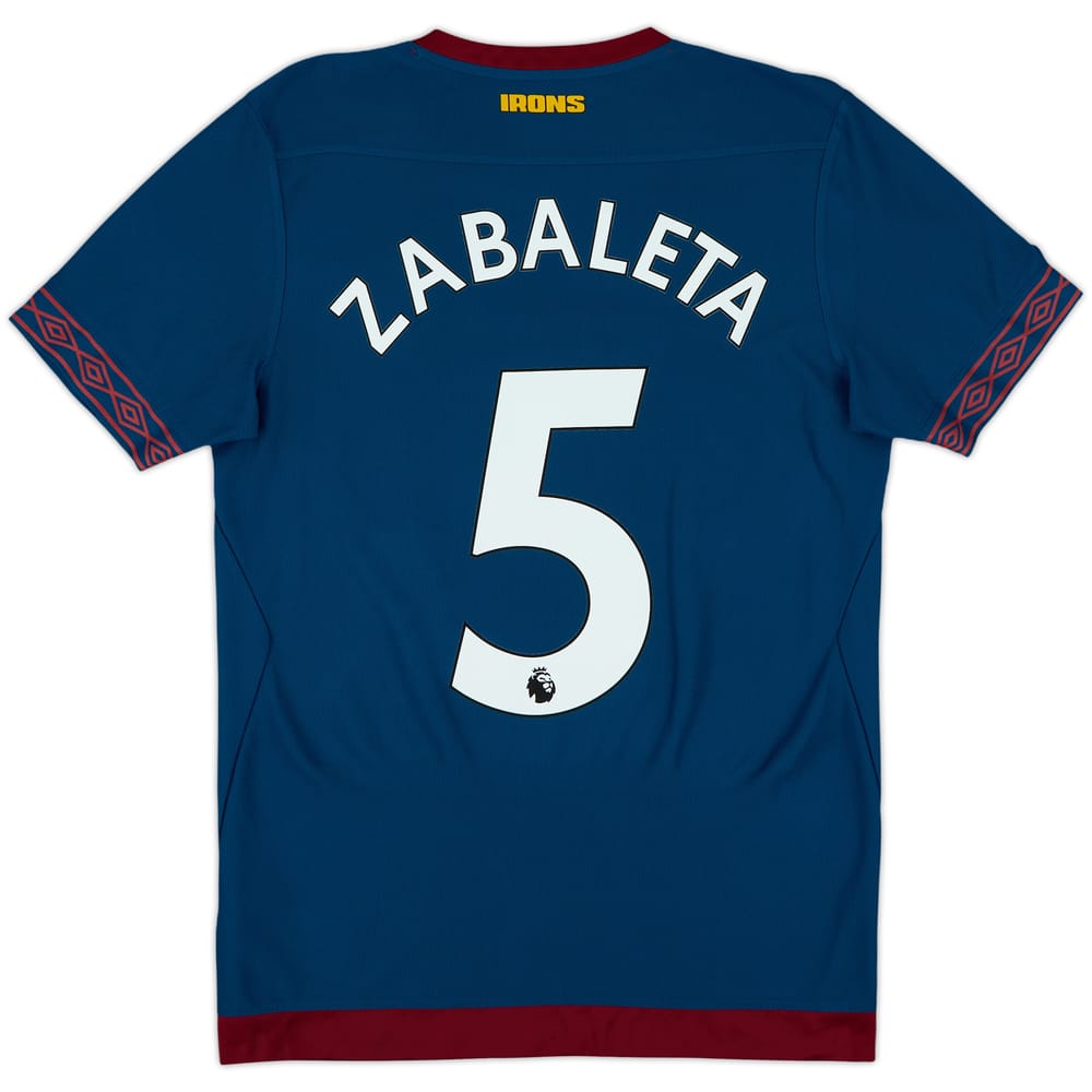 2018-19 West Ham Away Shirt Zabaleta #5 - 9/10 - (S)