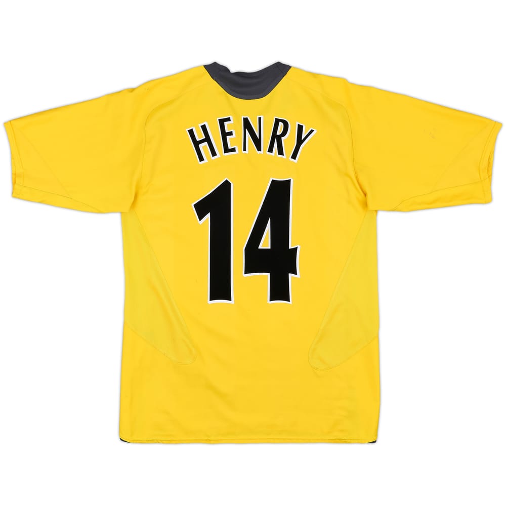 2005-06 Arsenal Away Shirt Henry #14 - 7/10 - (M)