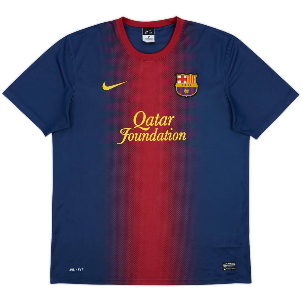 2012-13 Barcelona Basic Home Shirt - 5/10 - (L)