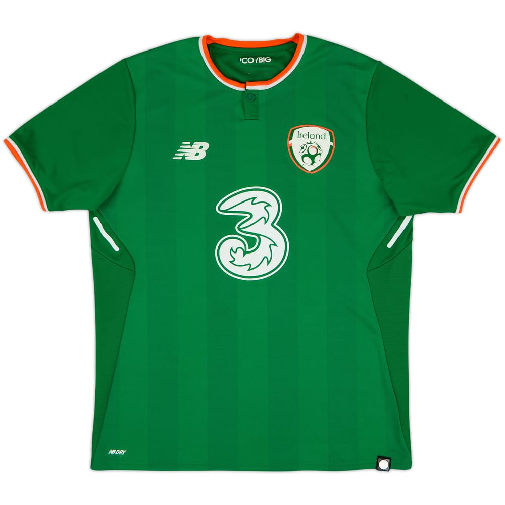2017-18 Ireland Home Shirt - 8/10 - (M)