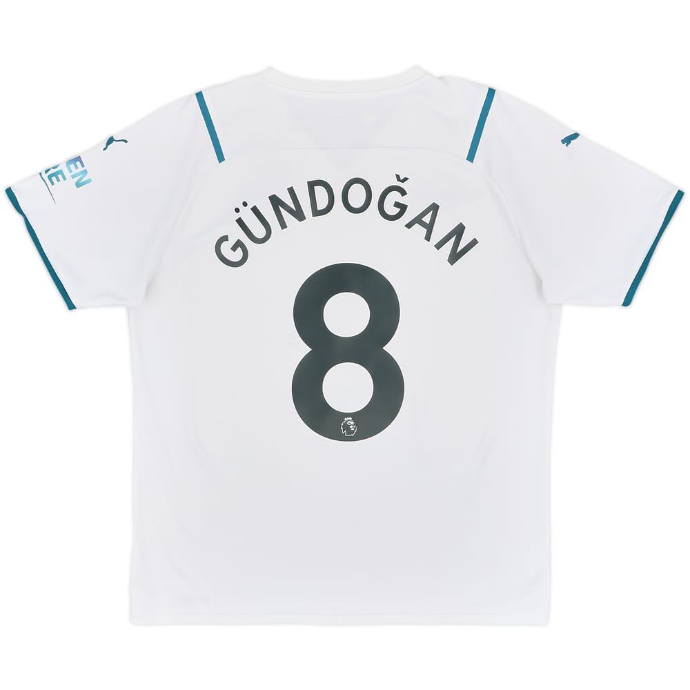 2021-22 Manchester City Away Shirt Gundogan #8 - 7/10 - (L)