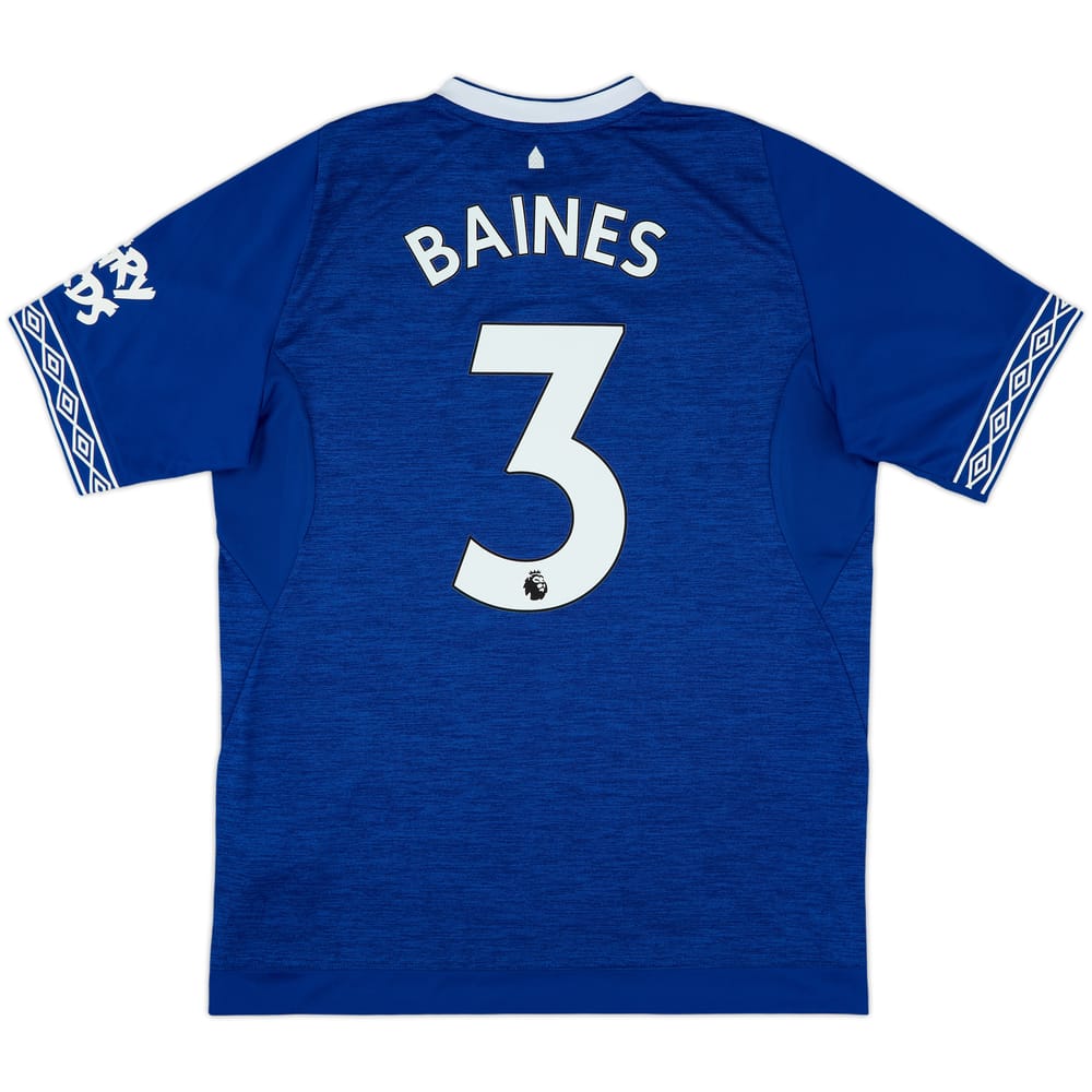 2018-19 Everton Home Shirt Baines #3 - 9/10 - (L)