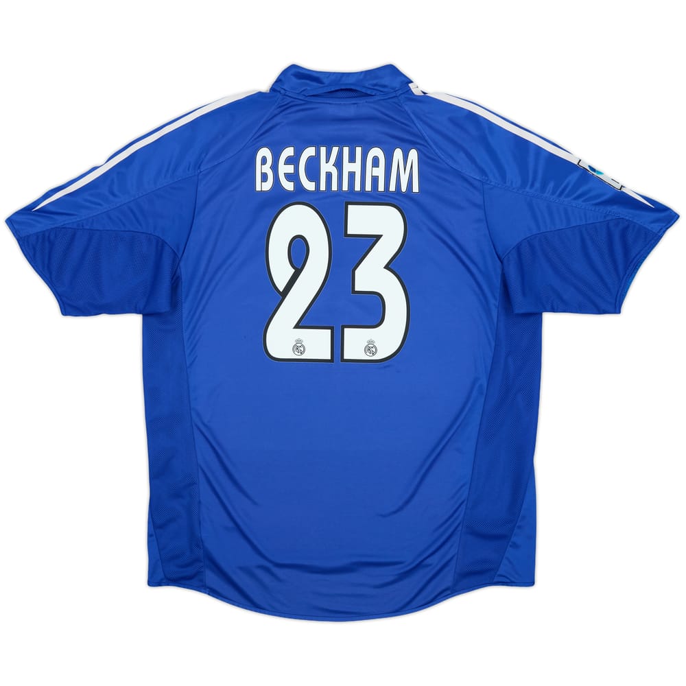 2004-05 Real Madrid Third Shirt Beckham #23 - 9/10 - (L)