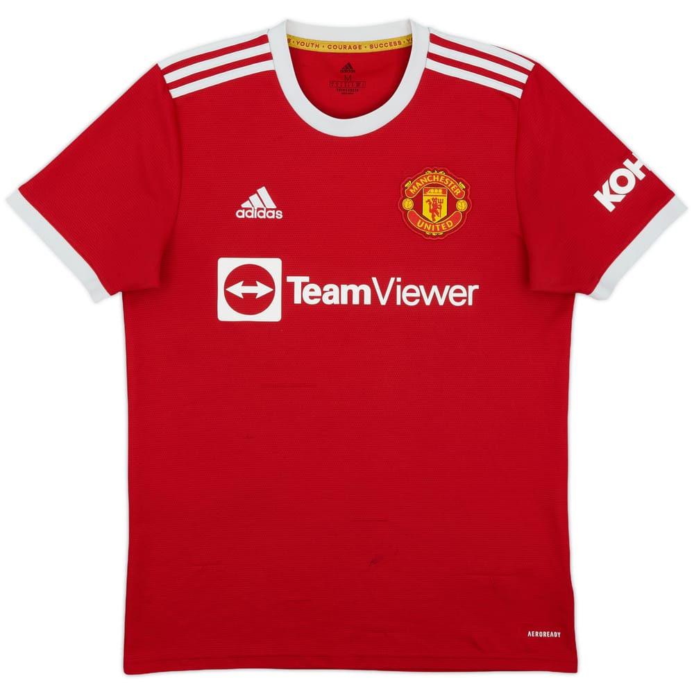 2021-22 Manchester United Home Shirt - 5/10 - (M)