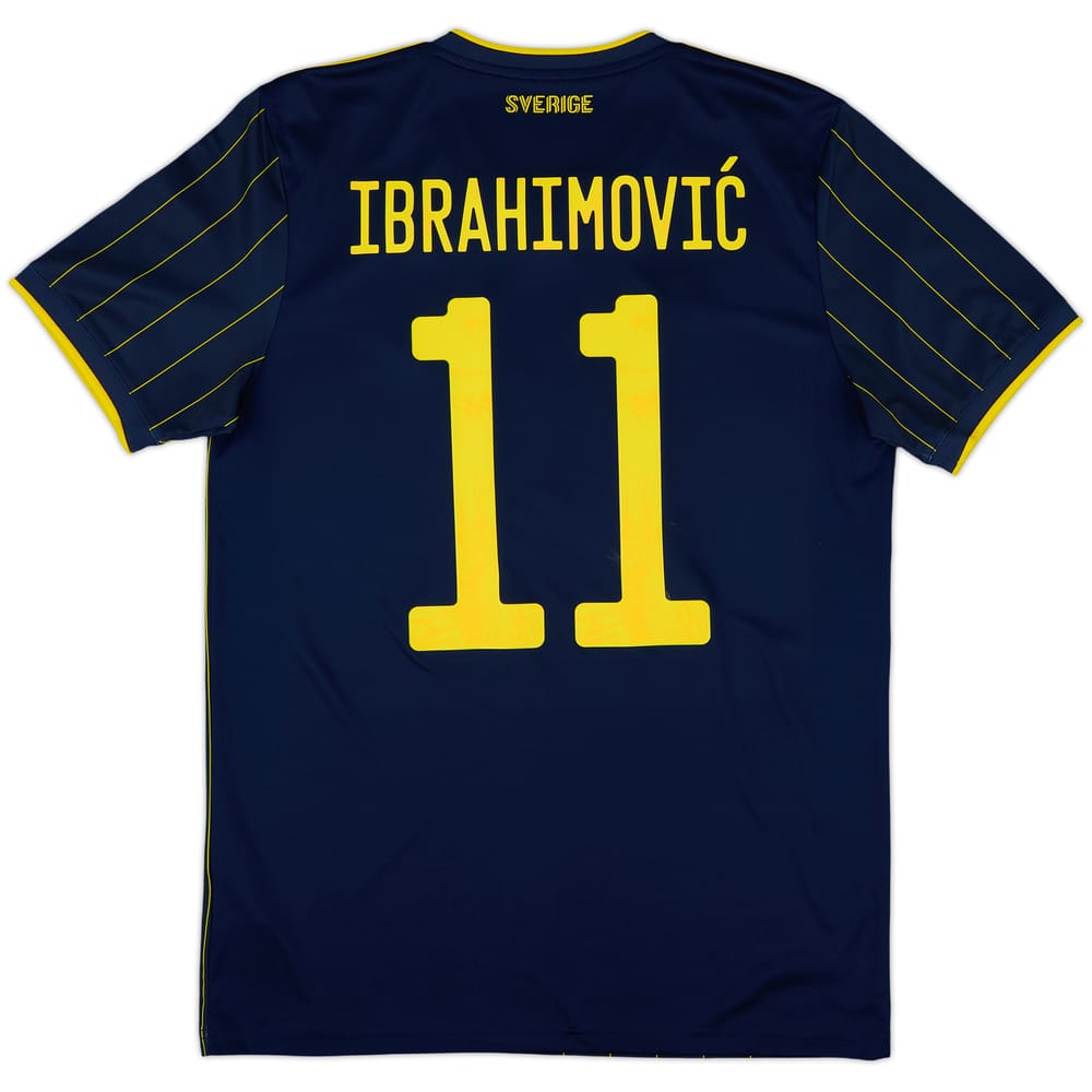 2020-22 Sweden Away Shirt Ibrahimovic #11 - 10/10 - (M)