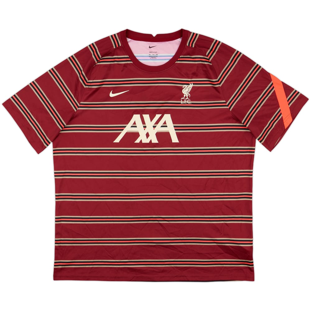 2021-22 Liverpool Nike Training Shirt - 9/10 - (XXL)