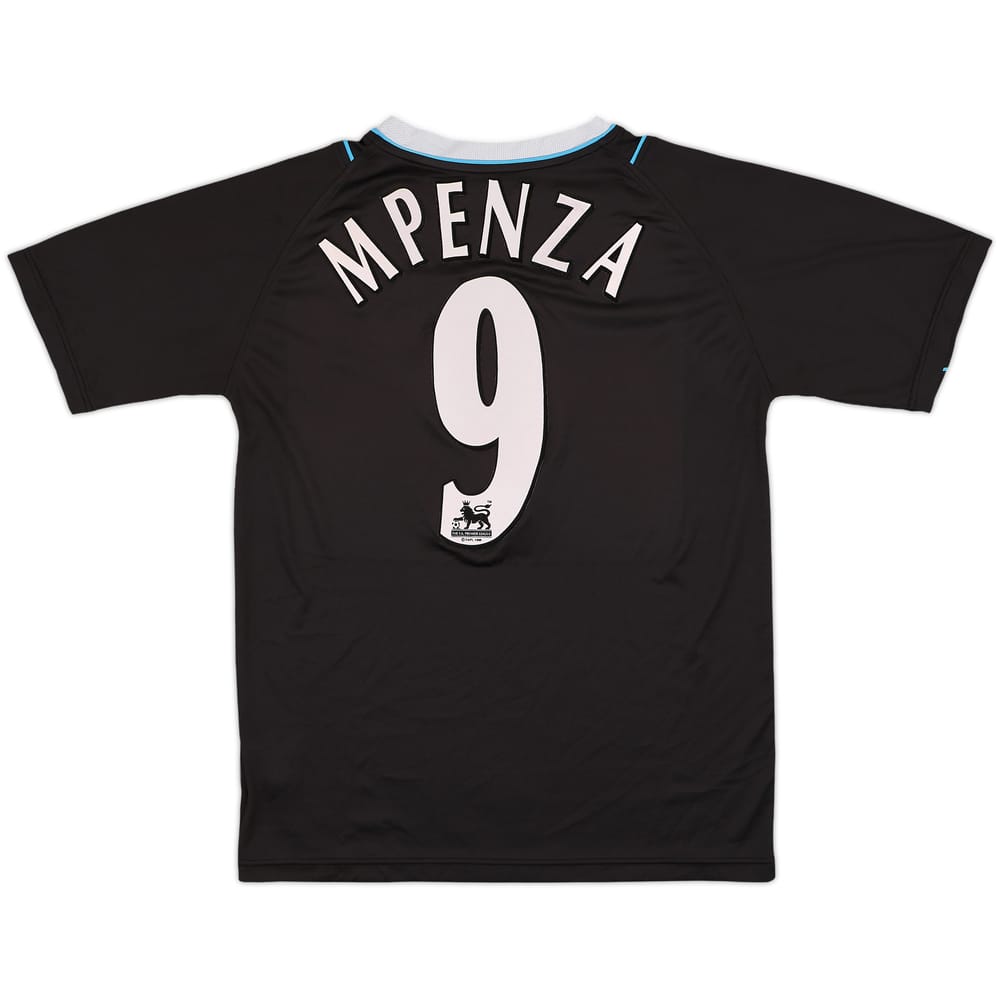 2006-07 Manchester City Away Shirt Mpenza #9 - 7/10 - (M)