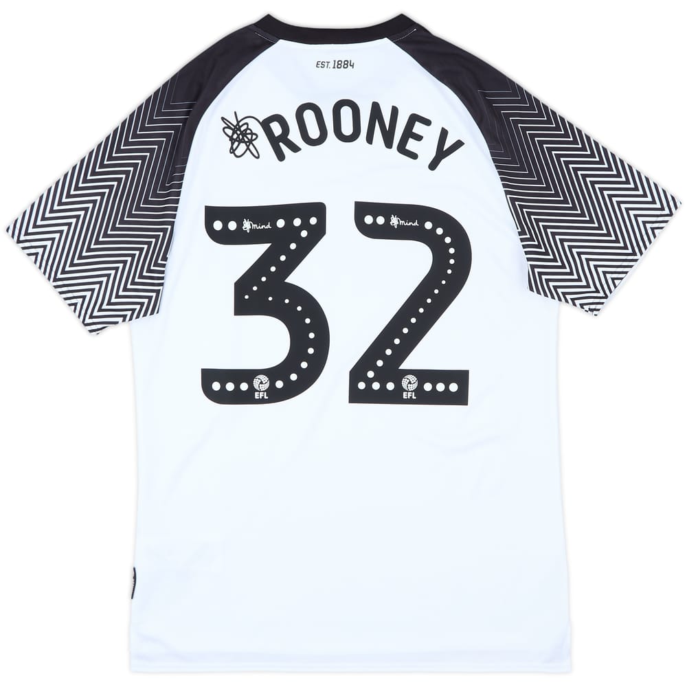 2019-20 Derby County Home Shirt Rooney #32 - 9/10 - (M)