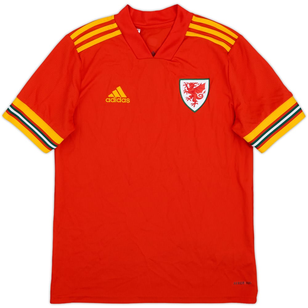 2020-21 Wales Home Shirt - 10/10 - (L.Boys)