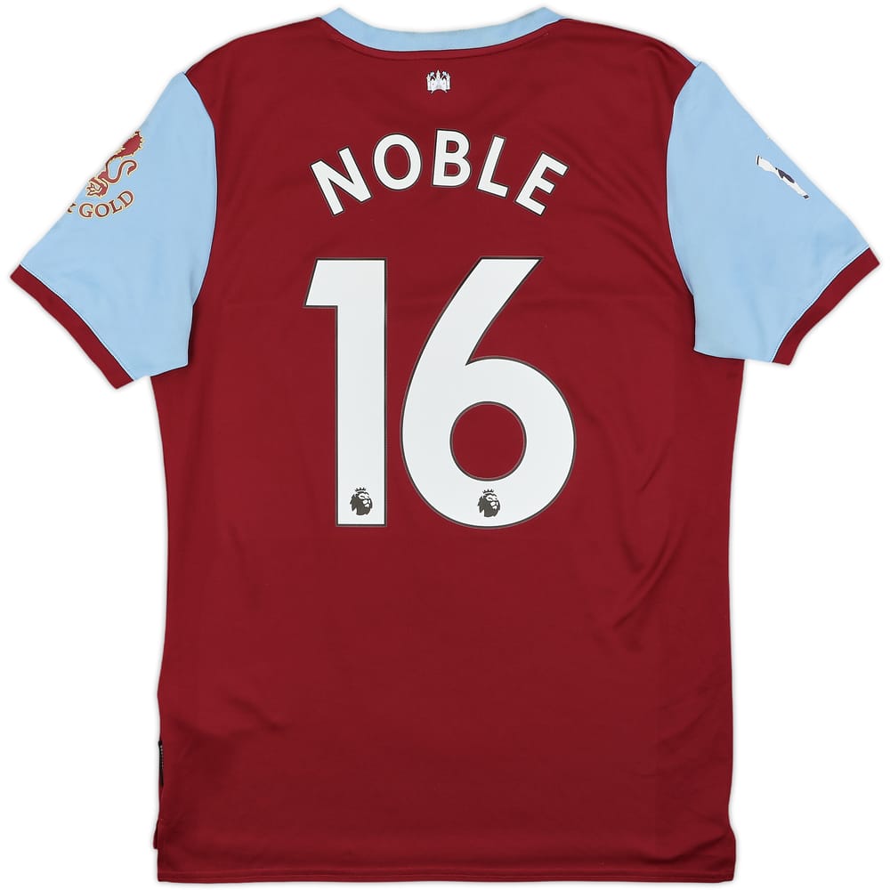 2019-20 West Ham Home Shirt Noble #16 - 6/10 - (M)