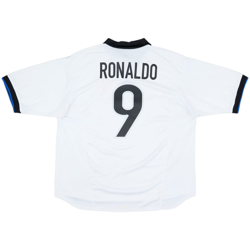 1998-99 Inter Milan Away Shirt Ronaldo #9 - 7/10 - (XL)