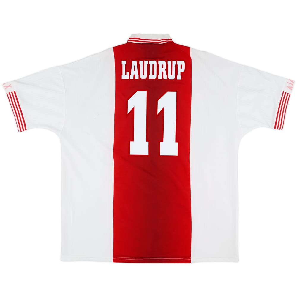 1997-98 Ajax Home Shirt Laudrup #11 - 8/10 - (XXL)