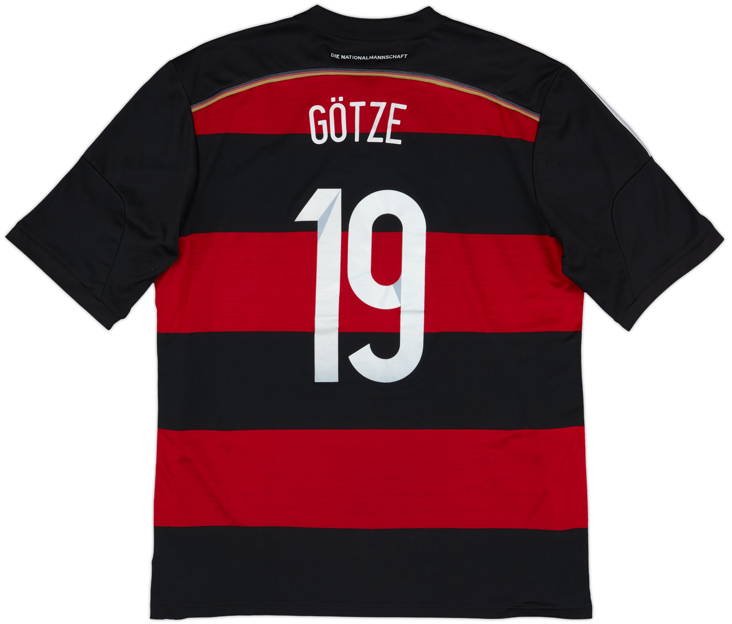 2014-15 Germany ‘vs Brazil’ Away Shirt Gotze #19 - 7/10 - (XL)