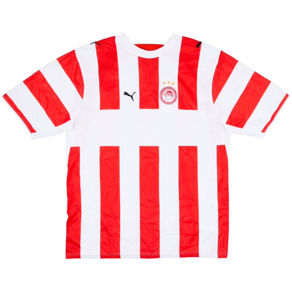 2006-07 Olympiakos Home Shirt - 8/10 - (L)