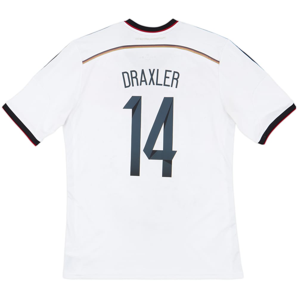 2014-15 Germany Home Shirt Draxler #14 - 4/10 - (XL)
