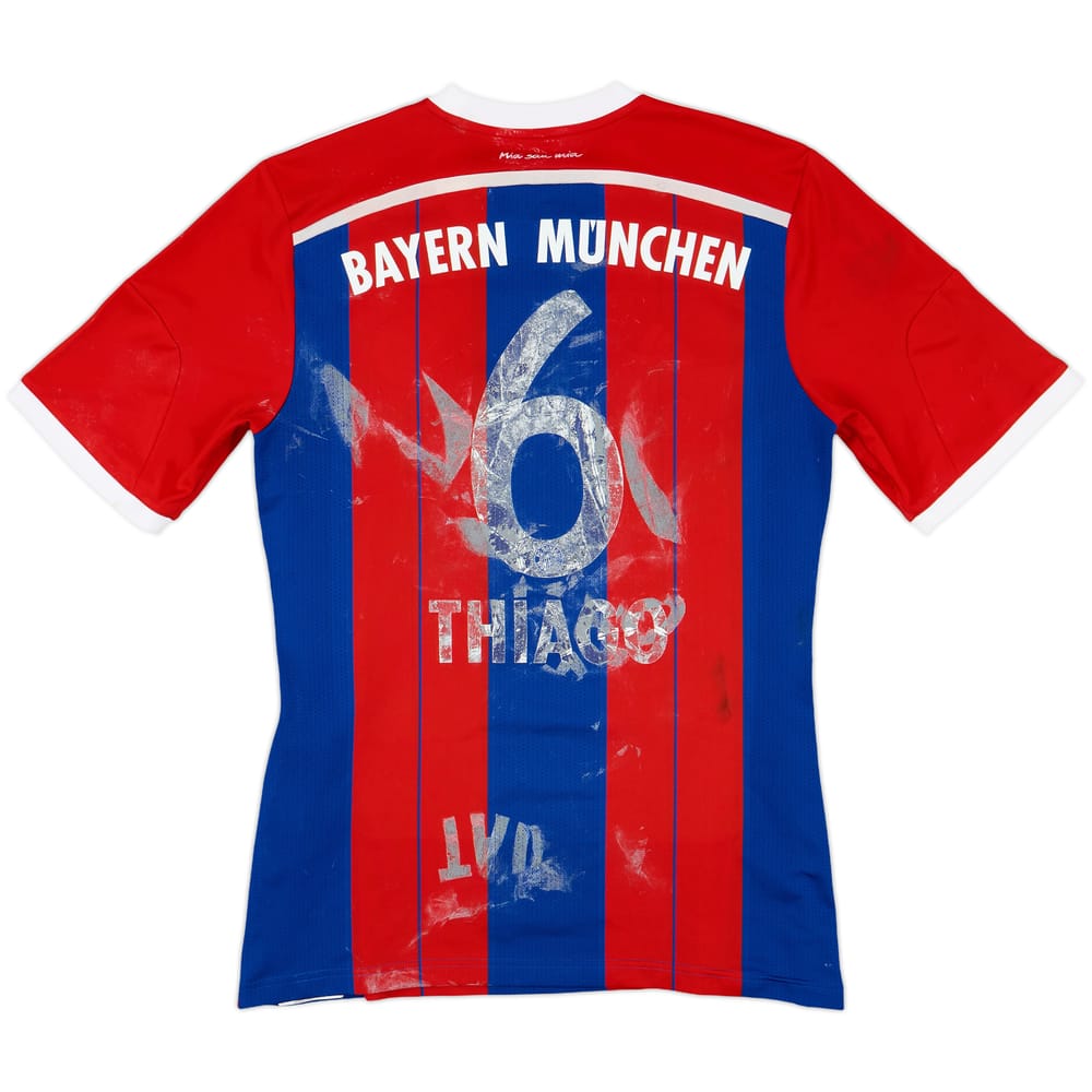 2014-15 Bayern Munich Signed Home Shirt Thiago #6 - 3/10 - (M)