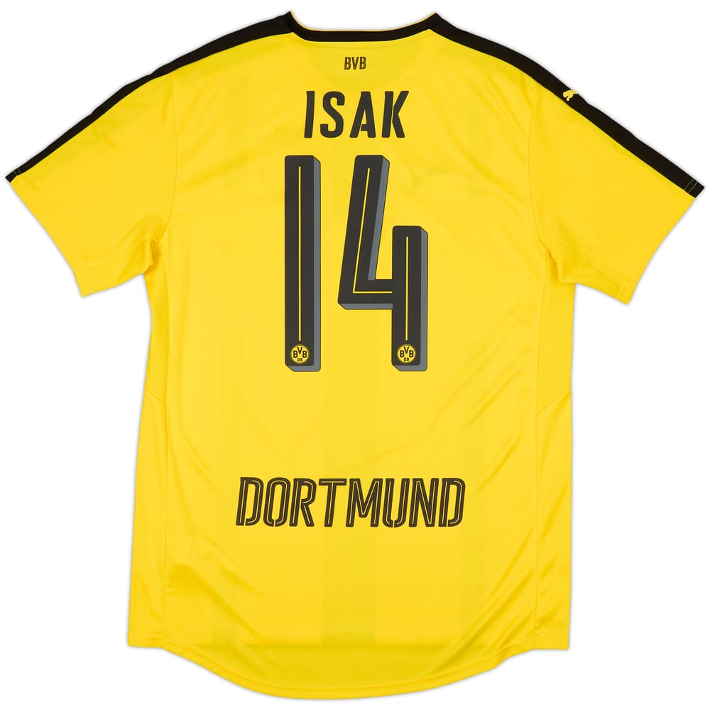2016-17 Borussia Dortmund Home Shirt Isak #14 - 10/10 - (L)