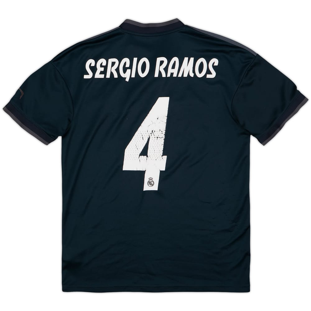 2018-19 Real Madrid Away Shirt Sergio Ramos #4 - 5/10 - (S)