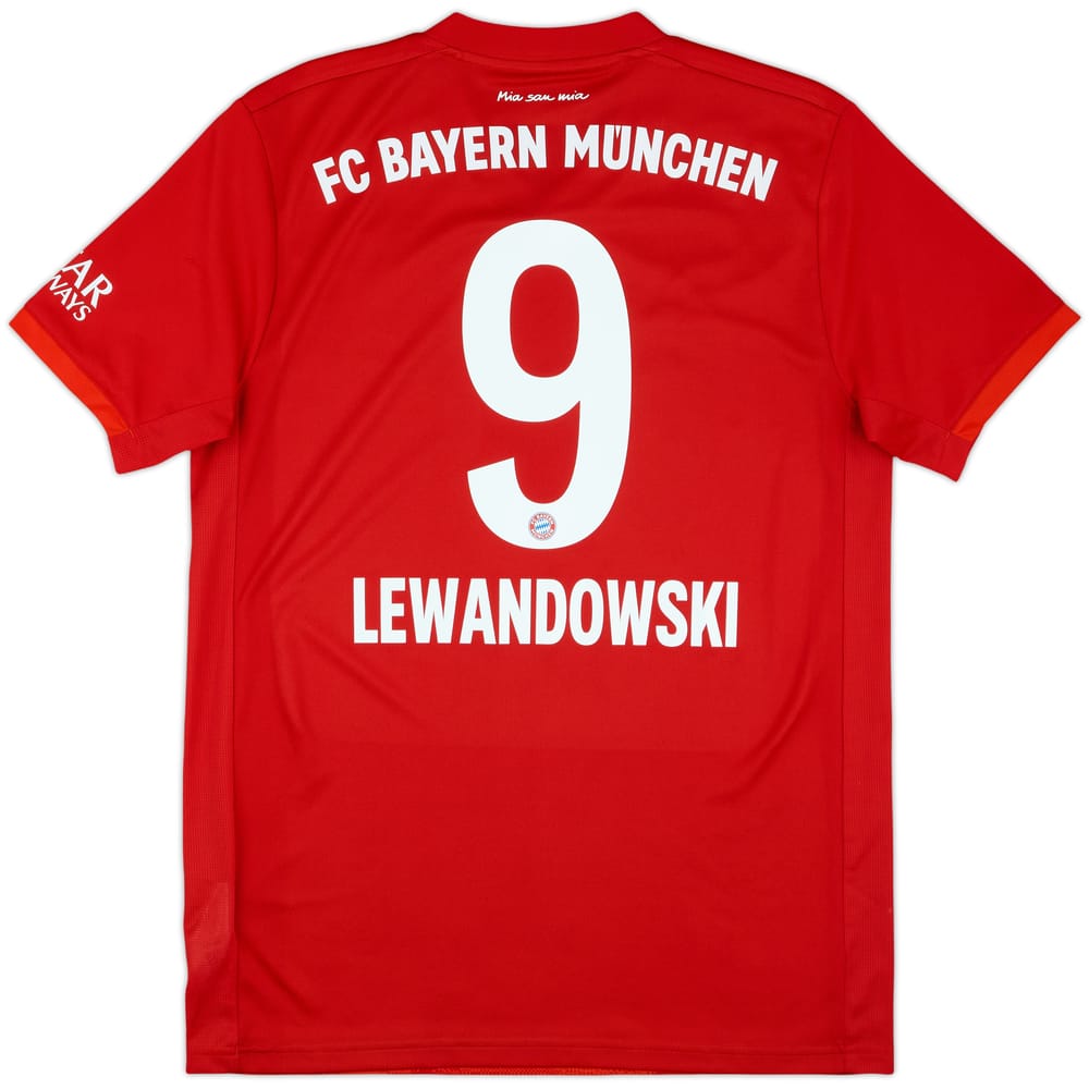 2019-20 Bayern Munich Home Shirt Lewandowski #9 - 8/10 - (M)