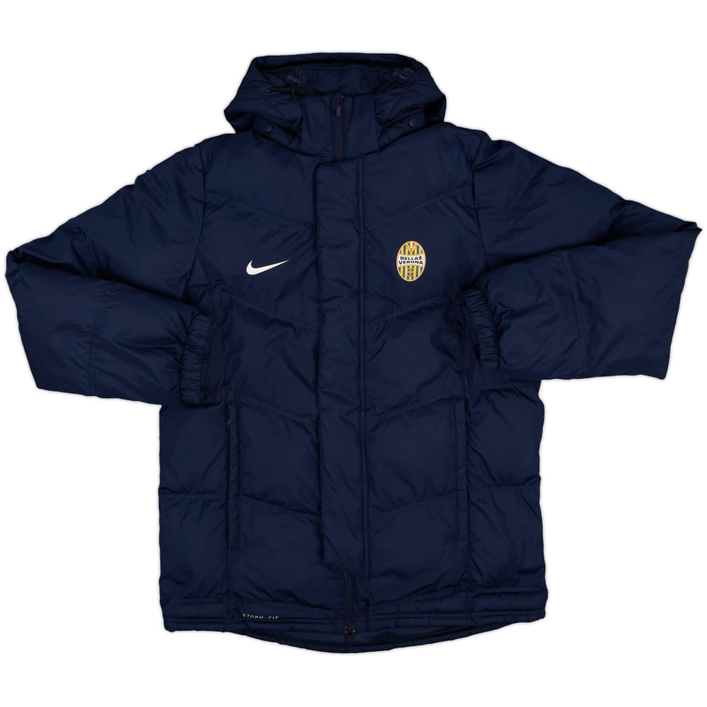 2016-17 Hellas Verona Nike Padded Bench Coat - 9/10 - (M)
