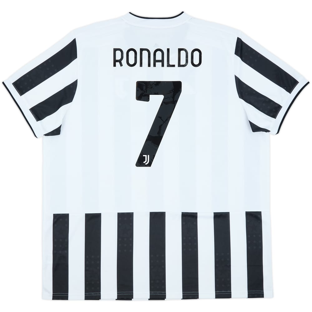 2021-22 Juventus Home Shirt Ronaldo #7 - 9/10 - (XL)