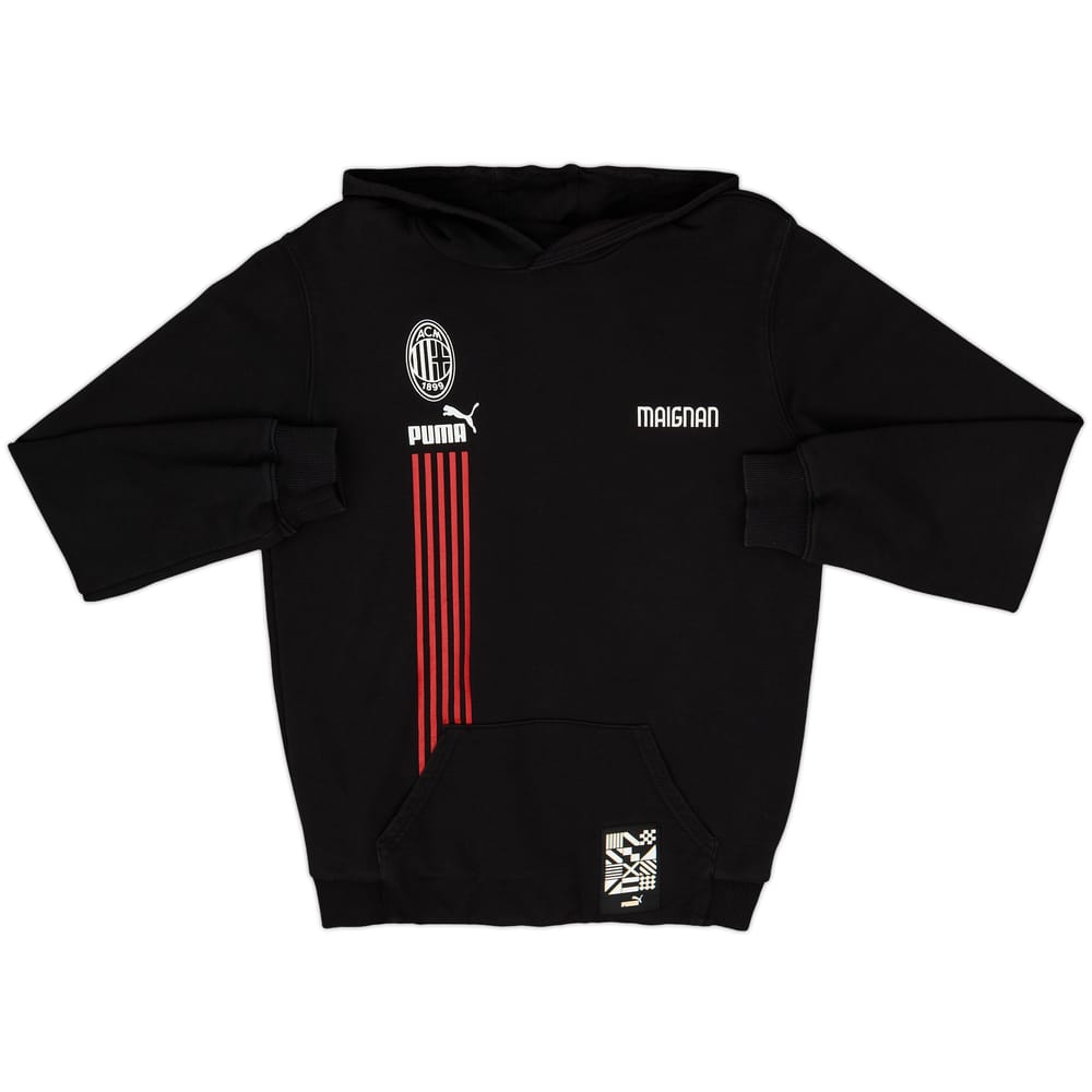 2020-21 AC Milan Puma Hooded Top - 8/10 - (XL.Boys)
