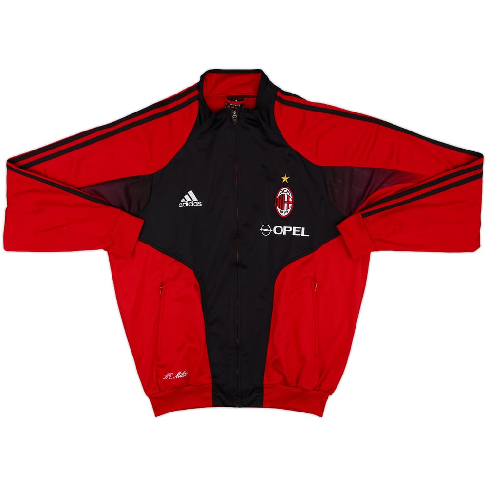 2004-05 AC Milan adidas Track Jacket - 9/10 - (L)
