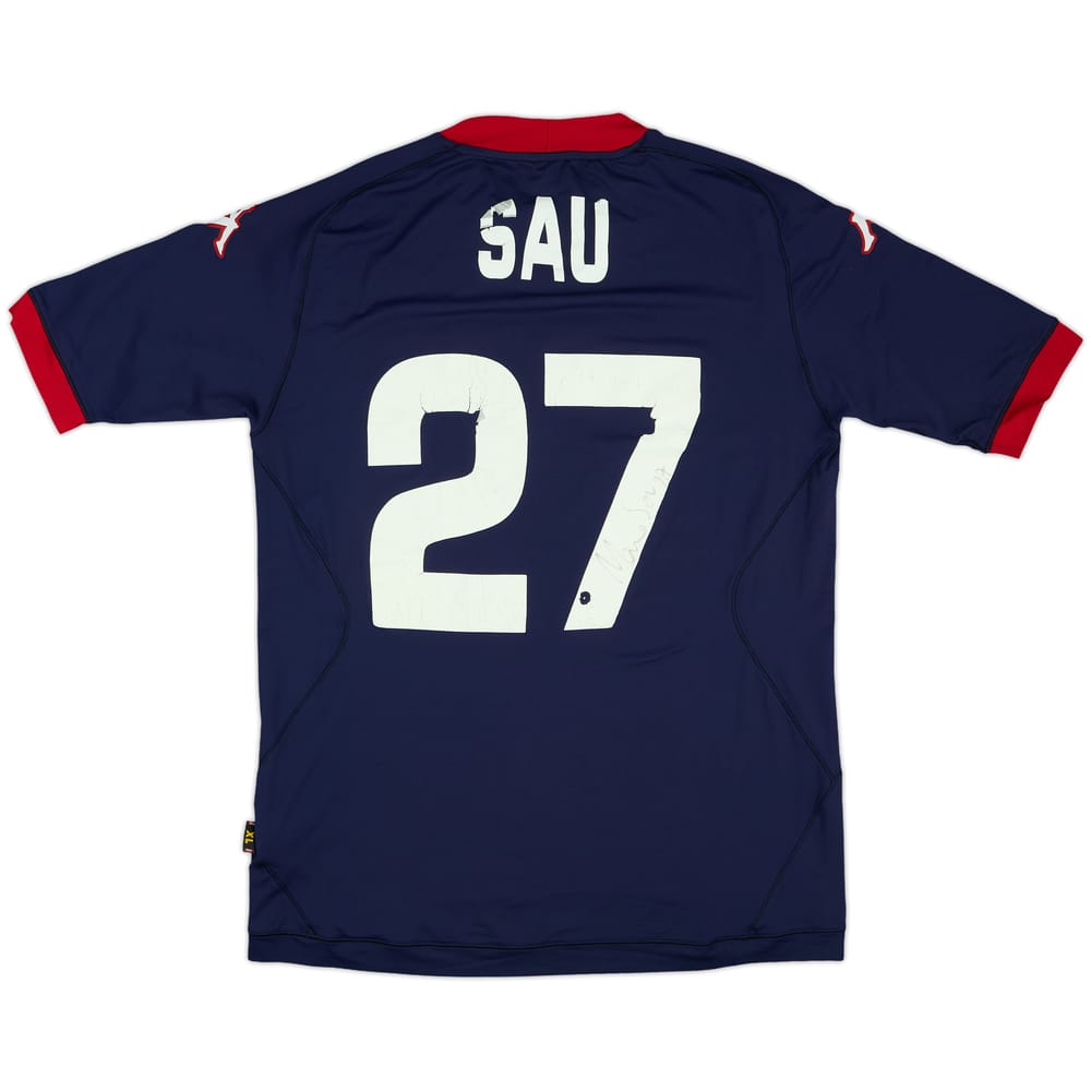 2012-13 Cagliari Signed Fourth Shirt Sau #27 - 5/10 - (XL)