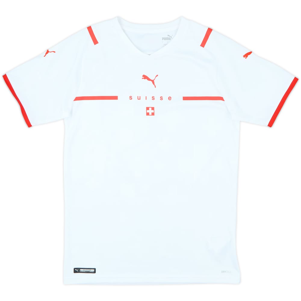 2021-22 Switzerland Away Shirt - 9/10 - (S)