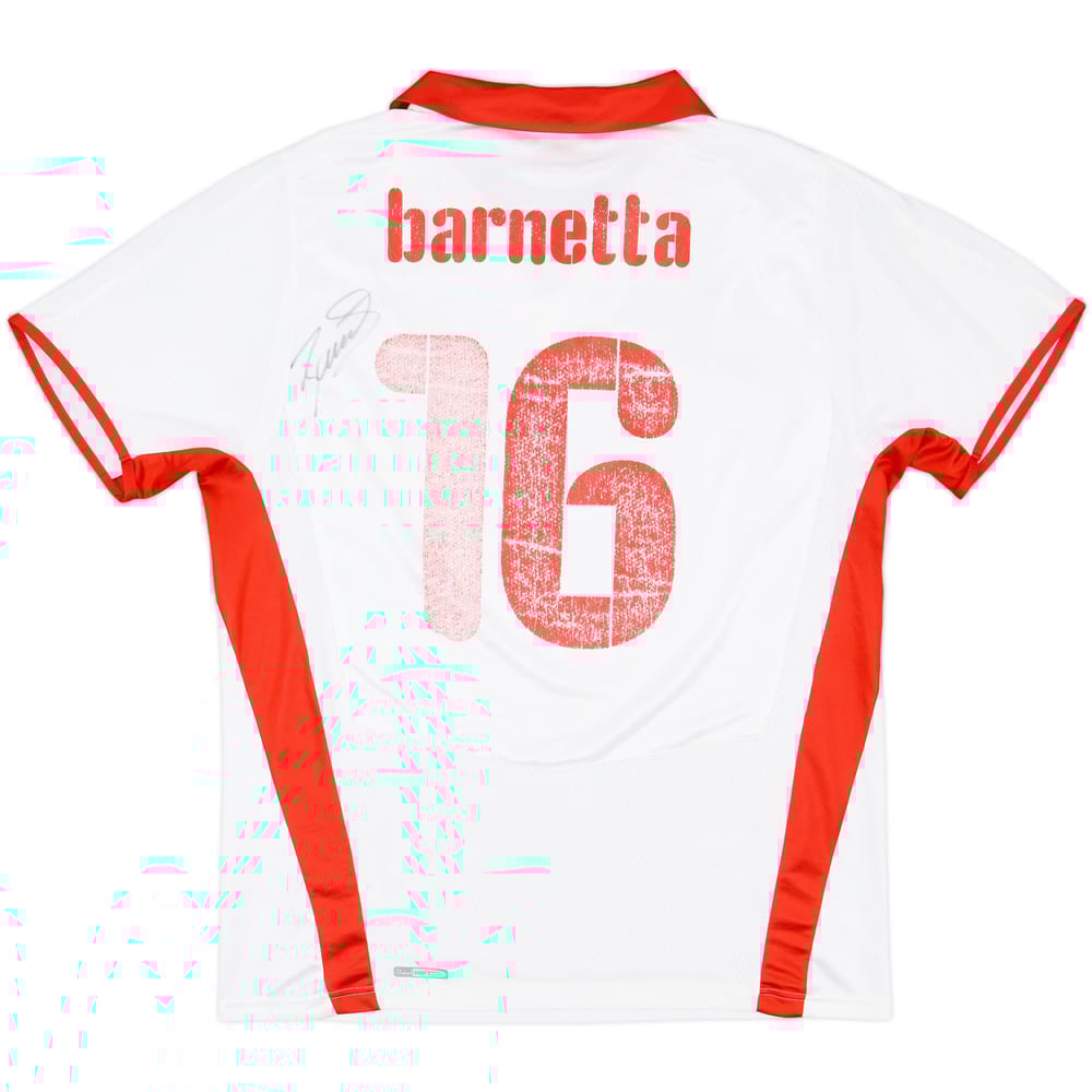 2008-10 Switzerland Signed Away Shirt Barnetta #16 - 5/10 - (L)