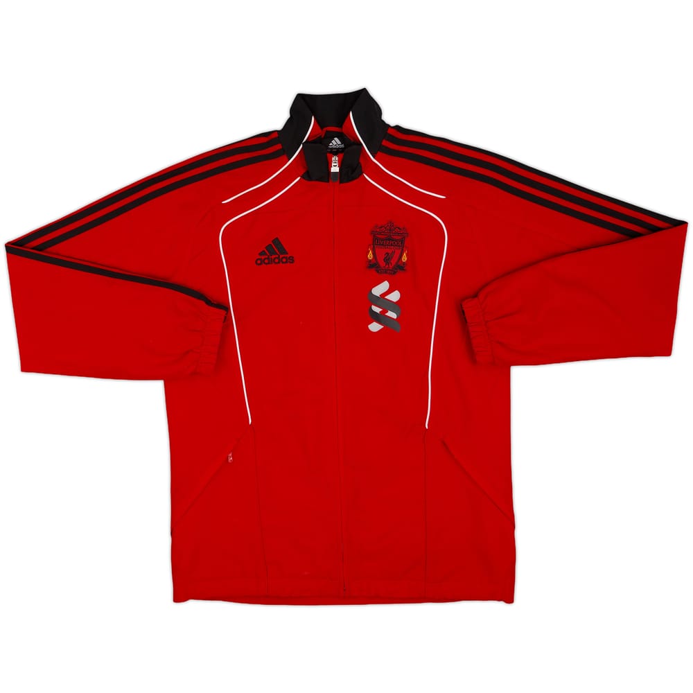 2010-11 Liverpool adidas Track Jacket - 5/10 - (XL.Boys)