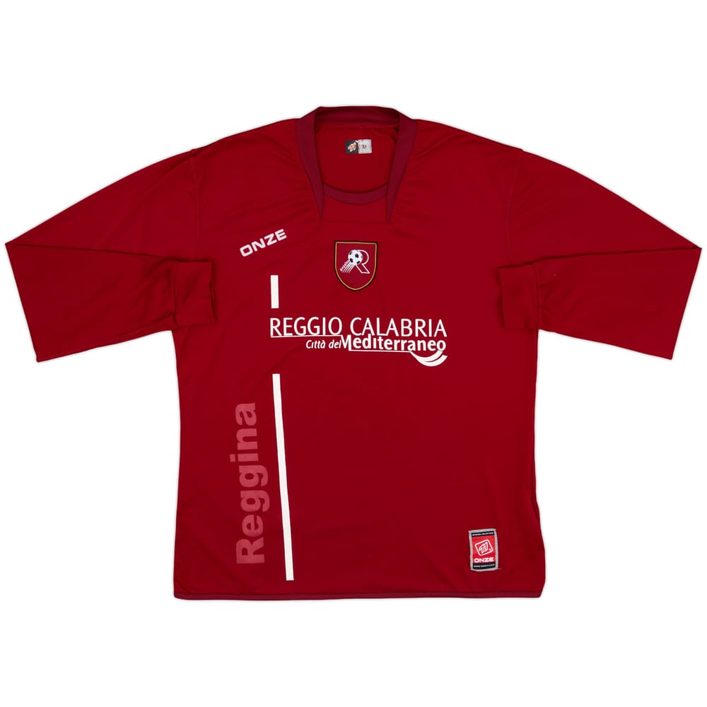 2009-10 Reggina Home L/S Shirt - 9/10 - (M)
