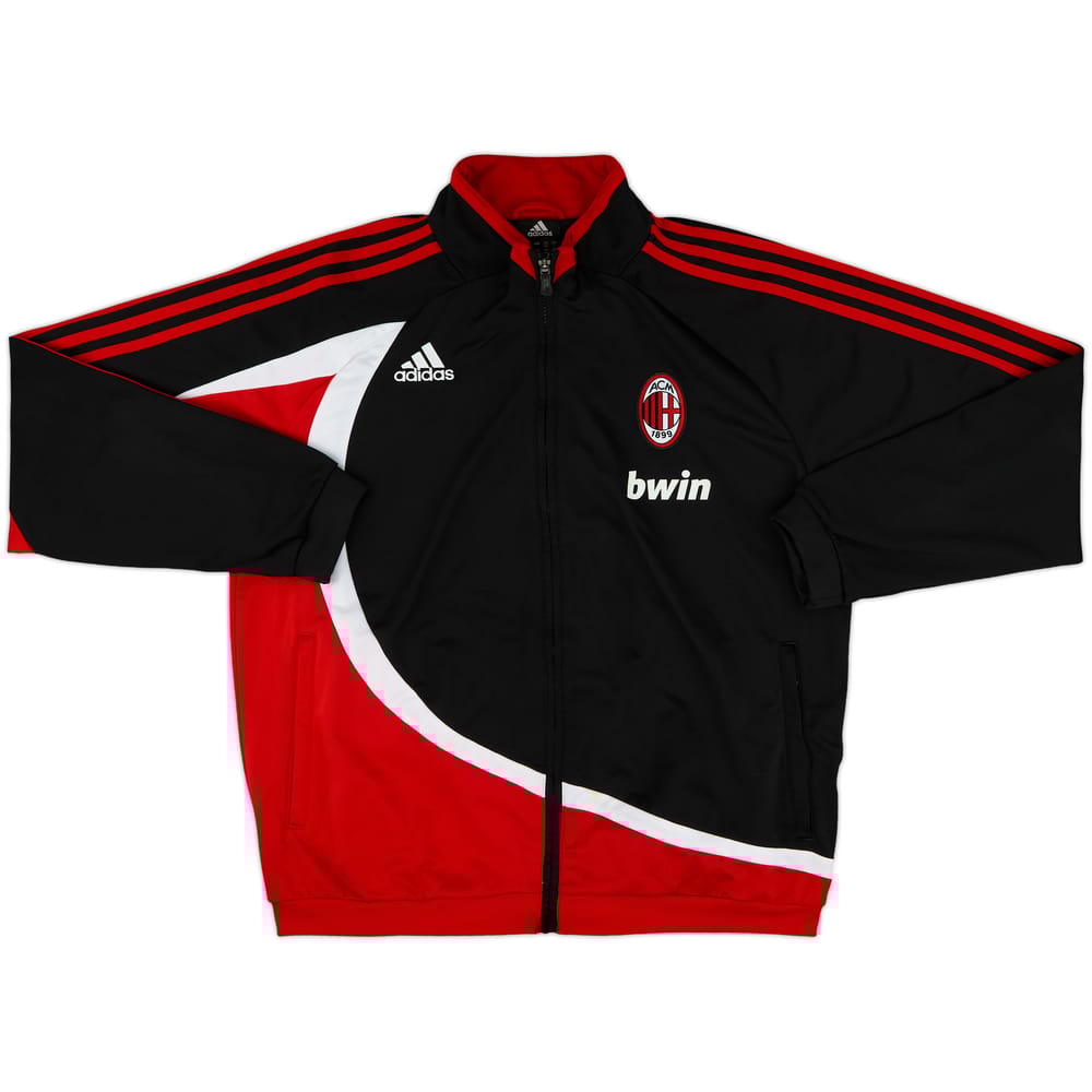 2007-08 AC Milan adidas Track Jacket - 8/10 - (L)