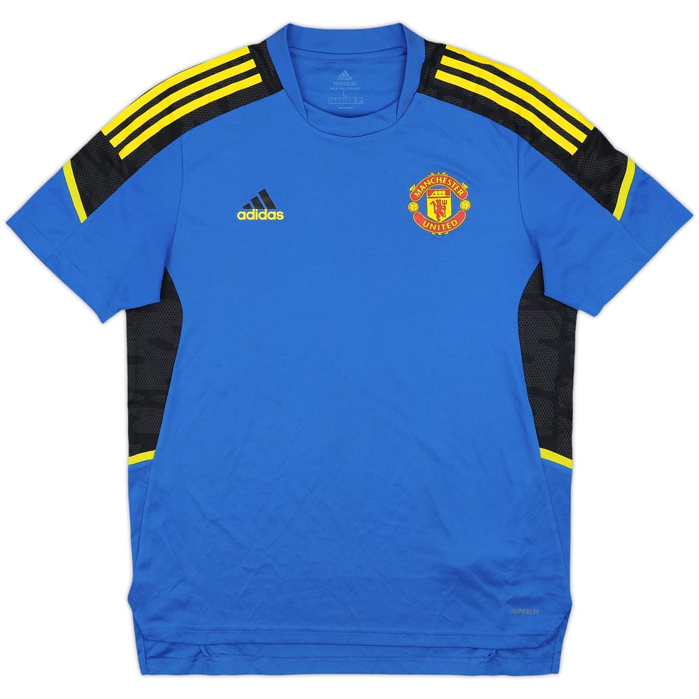 2021-22 Manchester United adidas Training Shirt - 8/10 - (L)