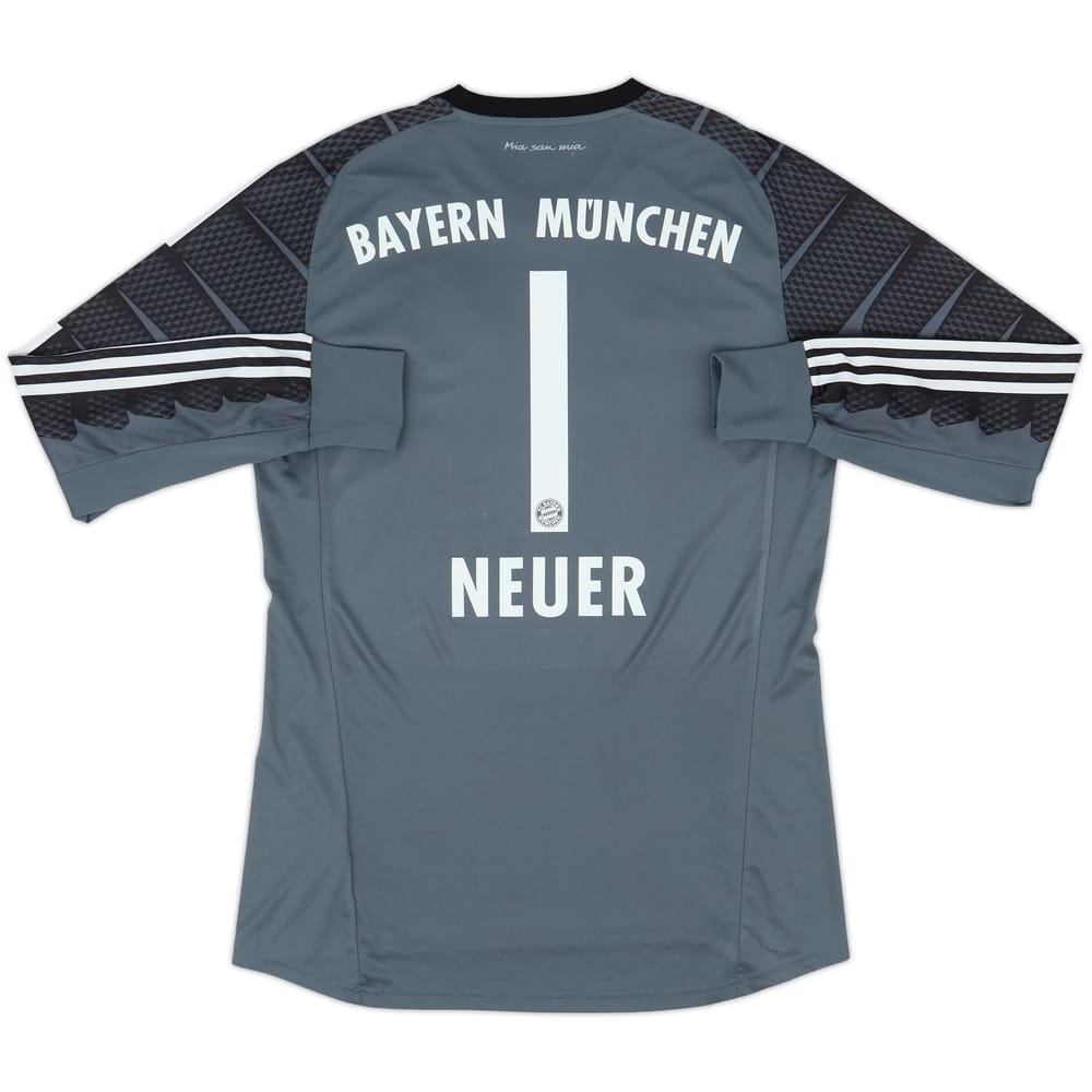 2014-15 Bayern Munich GK Shirt Neuer #1 - 8/10 - (M)