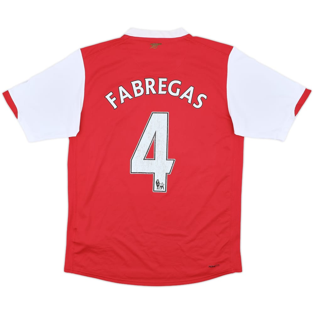 2006-08 Arsenal Home Shirt Fabregas #4 - 6/10 - (S)