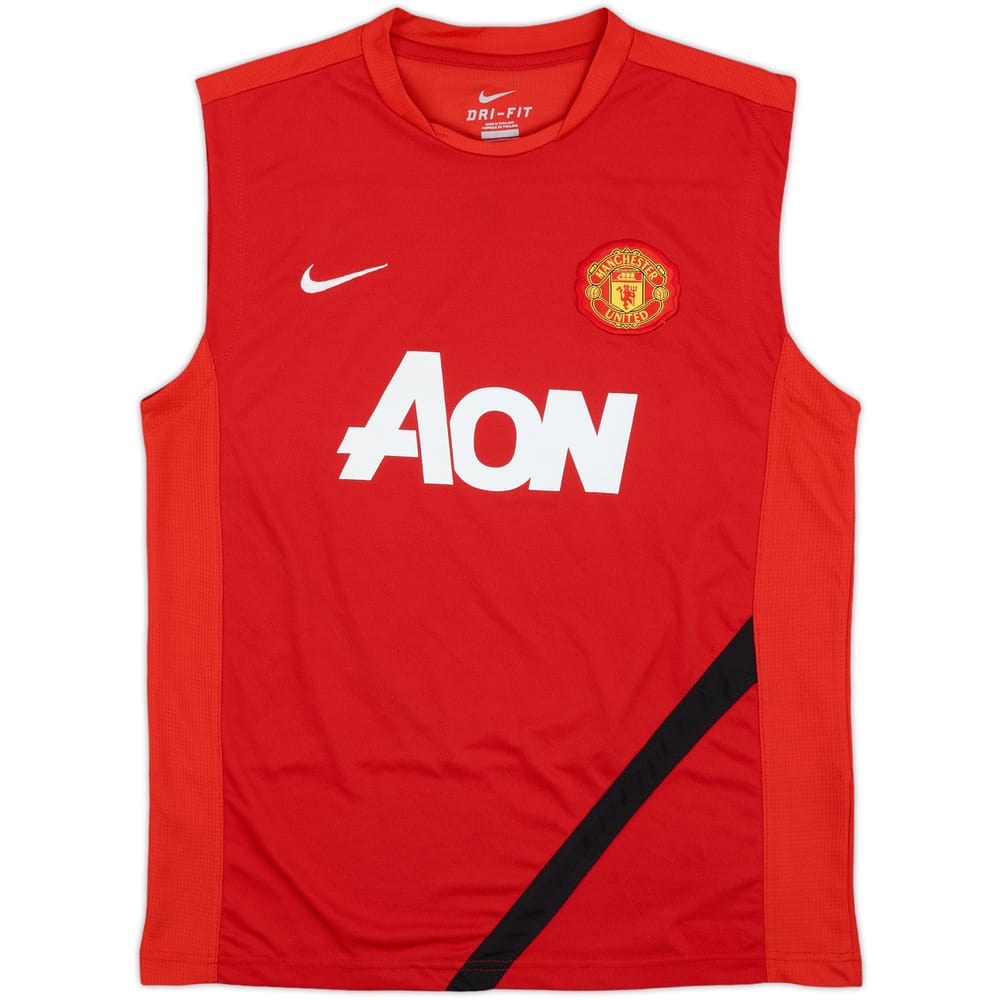 2014-15 Manchester United Nike Training Vest - 8/10 - (M)
