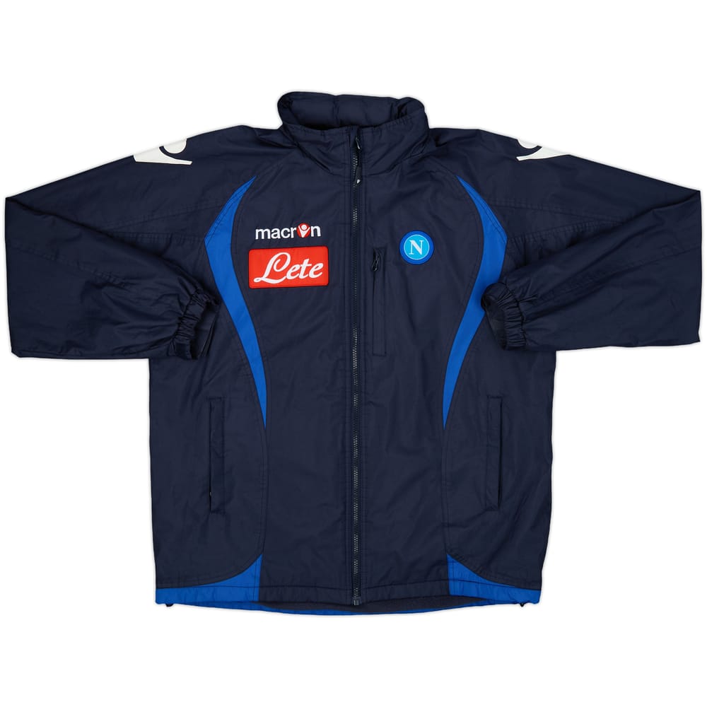 2009-10 Napoli Hooded Rain Jacket - 8/10 - (L)