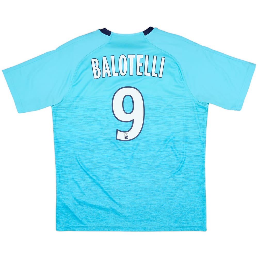 2018-19 Olympique Marseille Third Shirt Balotelli #9 - 8/10 - (XL)