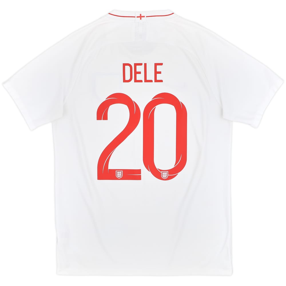 2018-19 England Home Shirt Dele #20 - 7/10 - (L)