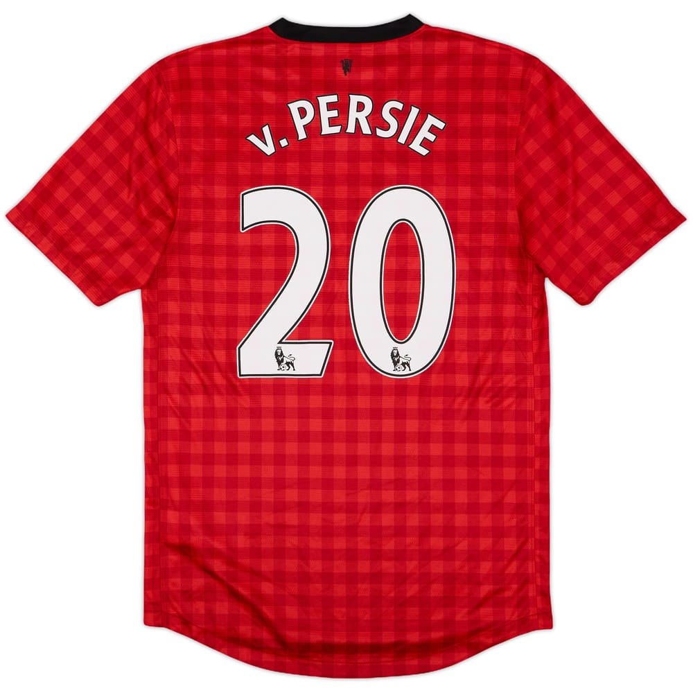 2012-13 Manchester United Home Shirt v.Persie #20 - 8/10 - (S)