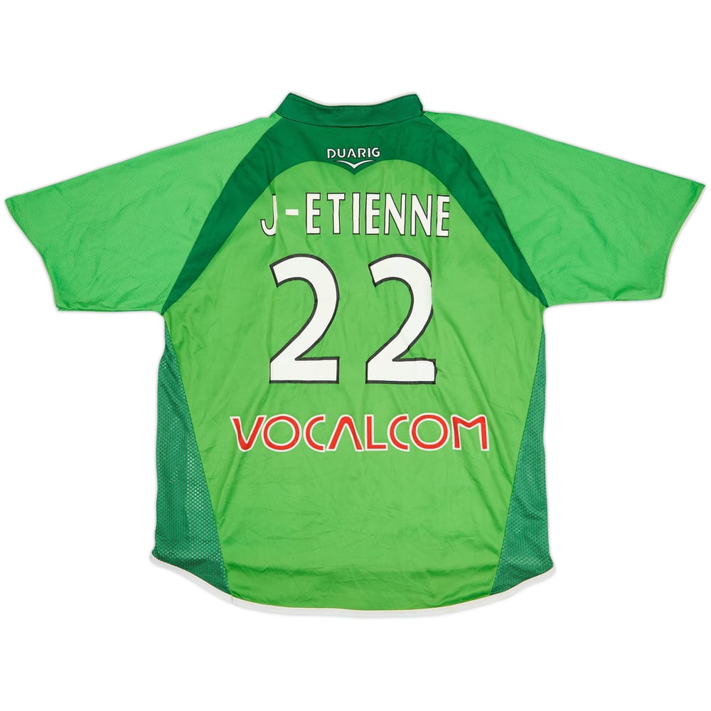 2004-05 Saint Etienne Home Shirt J-Etienne #22 - 7/10 - (L)
