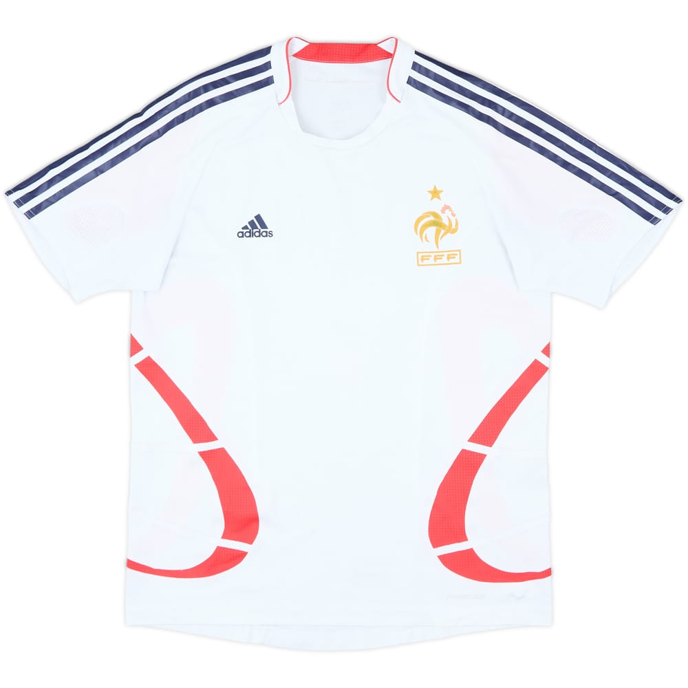 2008-09 France adidas Formotion Training Shirt - 5/10 - (M)
